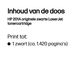 HP 201A Toner Zwart