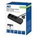ACT AC2480 Bureau Stekkerdoos 3-voudig 1,5 meter 3x Usb 30W Zwart