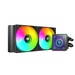 Mars Gaming ML-VISIONPRO240 Processor All-in-one liquid cooler 12 cm Black 1 pc(s) thumbnail 3