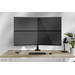 Neomounts NERO DS60-600BL2-2 Monitorarm Zwart