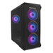 GENESIS Irid 503 ARGB Micro Tower Black, Transparent thumbnail 1