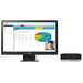 HP ProDesk 600 G3 + ProDisplay P240va Intel® Core™ i7 i7-7700 8 GB DDR4-SDRAM 256 GB SSD Windows 10 Pro SFF PC Black, Silver thumbnail 1