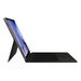 Samsung Galaxy Tab S10 Plus / S9 Plus / S9 FE Plus Toetsenbord Hoes QWERTY Zwart