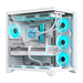 Hiditec H3 PRO Midi Tower Transparent, White thumbnail 1