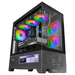 Mars Gaming MCLCDX computer case Midi Tower Black thumbnail 3
