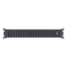Samsung Galaxy Watch 8 Series Nylon Bandje 20mm Donkergrijs M/L