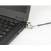 Manhattan Candado para portátil (Nano) con 2 llaves, compatible con ranura Nano, cable de 1,5 m, antirrobo, cable de acero con funda PVC transparente, garantía de por vida imagen 5