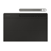 Samsung Galaxy Tab S10 Ultra / S9 Ultra Slim Toetsenbord Hoes QWERTY Zwart