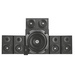 Trust Vigor 5.1 speaker set 75 W Home theatre Black 5.1 channels 2-way thumbnail 2