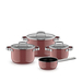 WMF Fusiontec Mineral Pro Pannenset 4-delig Rose Quartz