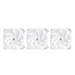 Chieftec CLC-360-RGB-W computer cooling system Computer case All-in-one liquid cooler 12 cm White thumbnail 3
