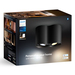 Philips Hue Pillar Opbouwspot White Ambiance - Zwart - 2-spots + Dimmer