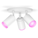 Philips Hue Fugato Opbouwspot White and Color - Wit - 3-spots