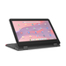 Lenovo 300e Yoga Chromebook Gen 4 MediaTek Kompanio 520 29.5 cm (11.6") Pantalla táctil HD 4 GB LPDDR4x-SDRAM 32 GB eMMC Wi-Fi 6 (802.11ax) ChromeOS Español Gris