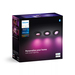 Philips Hue Centura inbouwspot White and Color - rond - Zwart - 3-pack