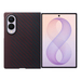 Samsung Galaxy Z Fold 8 Carbon Back Cover met Magneet Rood
