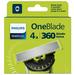 Philips OneBlade 360 Blade QP440/50 - 4 pack