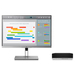 HP EliteDesk 800 G3 + EliteDisplay E243i Intel® Core™ i7 i7-7700 8 GB DDR4-SDRAM 512 GB SSD Windows 10 Pro SFF PC Black, Silver thumbnail 1