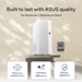 ASUS V500 Mini Tower V501MV-03100U050W Intel Core 3 100U 8 GB DDR5-SDRAM 512 GB SSD Windows 11 Home PC Zwart