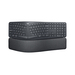 Logitech Ergo K860 for Business teclado Oficina RF inalámbrico + bluetooth QWERTY Español Grafito