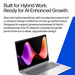 HP ProBook 4 G2i 16 inch Notebook Next Gen AI PC Wolf Pro Security Edition Copilot+ PC Intel Core Ultra 7 Laptop 40.6 cm (16″) Touchscreen WUXGA 32 GB DDR5-SDRAM 1 TB SSD Wi-Fi 7 (802.11be) Windows 11 Pro Silver thumbnail 14