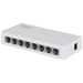 Dahua Technology PoE DH-SF1008L switch No administrado Fast Ethernet (10/100) Energía sobre Ethernet (PoE) Escritorio Gris claro imagen 1