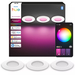 Philips Hue Inbouwspot Slim 3-Pack - White and Color - 90mm - Wit