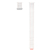 Samsung Nylon Bandje 20mm Wit S/M