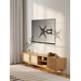 Manhattan 462624 soporte para TV 139.7 cm (55") Negro