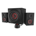 GENESIS Helium 610BT speaker set 60 W PC/Laptop Black, Red 2.1 channels 2-way 30 W Bluetooth thumbnail 1