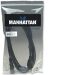 Manhattan 323338 cable de alimentación Negro 3 m
