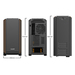 be quiet! Silent Base 601 Window Midi Tower Black, Orange thumbnail 2