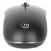 Manhattan Nano receptor USB-A, tres botones y rueda de desplazamiento, 1200 dpi, ambidiestro, negro