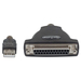 Manhattan Convertidor para Impresora de USB Full-Speed a Paralelo DB25 imagen 3