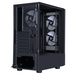 itek SIISBE 3.0 Midi Tower Black thumbnail 8