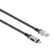 Manhattan 394826 cambiadores de género de cables RJ-45 USB-C Negro, Plata