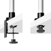 StarTech.com Soporte de Escritorio para Monitor VESA 75x75/100x100 de 27 Pulgadas 16:9 / 30 Pulgadas 21:9 Ultrawide - Grommet o Abrazadera en C - Ajuste sin Herramientas - Brazo Asistido por Resorte