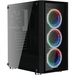 Aerocool Quartz REVO Midi Tower Black thumbnail 1
