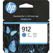 HP Inc. Tusz 912 Cyan Ink 3YL77AE