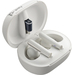 POLY Voyager Free 60+ Audífonos UC arena blanca + Adaptador USB-A BT700 + Estuche de carga con pantalla táctil