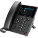 POLY Teléfono IP de 6 líneas VVX 350 y habilitado para PoE