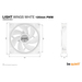 be quiet! Light Wings White | 120mm PWM Triple Pack Computer case Fan 12 cm 3 pc(s) thumbnail 8