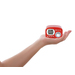 Techly ICASBL12RED portable/party speaker Red, Silver 5 W thumbnail 3