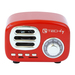 Techly ICASBL12RED portable/party speaker Red, Silver 5 W thumbnail 1