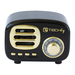 Techly ICASBL12BKT portable/party speaker Black, Gold 5 W thumbnail 1