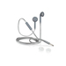 Targus AEH03605CAI headphones/headset Wired In-ear Calls/Music Grey thumbnail 2