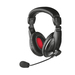 Trust AHS-330 Headset Wired Head-band Gaming Black, Red thumbnail 1