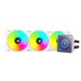 Mars Gaming ML-VISIONPRO360W Processor All-in-one liquid cooler 12 cm White 1 pc(s) thumbnail 5