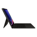 Samsung Galaxy Tab S9/S9 FE/S10 FE/S10 Lite Toetsenbord Hoes QWERTY Zwart