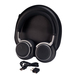 Lindy BNX-100 Headset Wired & Wireless Head-band Calls/Music Micro-USB Bluetooth Black, Silver thumbnail 4